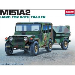 Academy 13012  M151 A2 Hard Top trélerrel