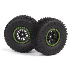 MAVERICK MV150736 Assembled Wheel &amp; Tyre (Green/2pcs)