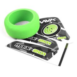 MAVERICK MV150754 MTX-201 Transmitter Wheel Foam &amp; Decals (Green)