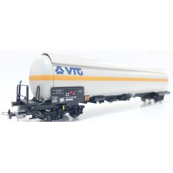 PIKO 24609 Tartálykocsi fékhíddal, nagynyomású gáz szállítására, napvédő tetővel, VTG, DB AG V