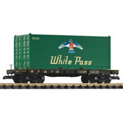 Piko 38709 Konténerszállító WP+YR White Pass G kerti vasút