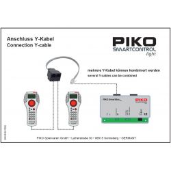 PIKO 55018 Y-kábel PIKO SmartBox/SmartBox light rendszerhez