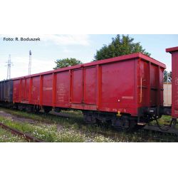 PIKO 58280 Nyitott teherkocsi készlet,. Eaos, DB Schenker, Rail Polska VI