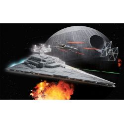 Revell 06749 Star Wars Birodalmi Csillagromboló, fény- és hangeffekttel, összepattintható