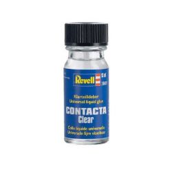 Revell 39609 Contacta Clear, ragasztó átlátszó elemekhez, 13 ml