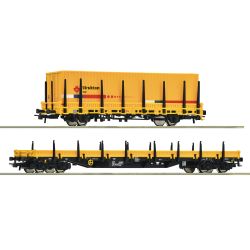 Roco 77029 2er Set Rungenwag. Strukton