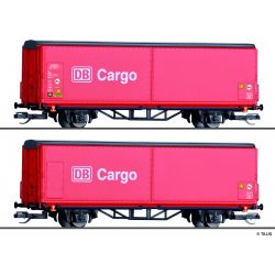 Tillig 01028 Eltolható oldalfalú kocsi szett Hirrs-tt 325, DB Cargo V