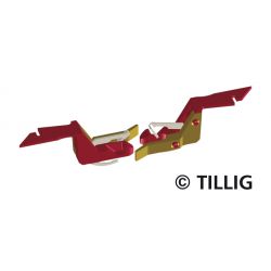Tillig 08847 Kuplung, vagonkapcsoló BTTB-befogatással, új kapcsolódású, 10 db