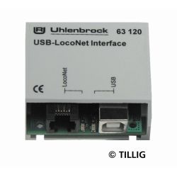 Tillig 66844 USB-LocoNet Adapter szoftver nélkül