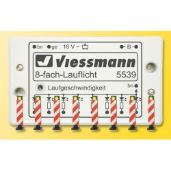 Viessmann 5040 Terelőoszlopok vezérlőmodullal, 8 db (LED-es)