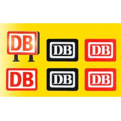 Viessmann 5075 DB Deutsche Bahn logók Led-es világítással