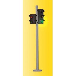 Viessmann 5095 Közlekedési lámpa gyalogoslámpával LED-es 2 db
