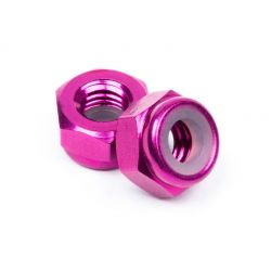 HPI Z867 Aluminum Lock Nut M4 (Purple/10db)