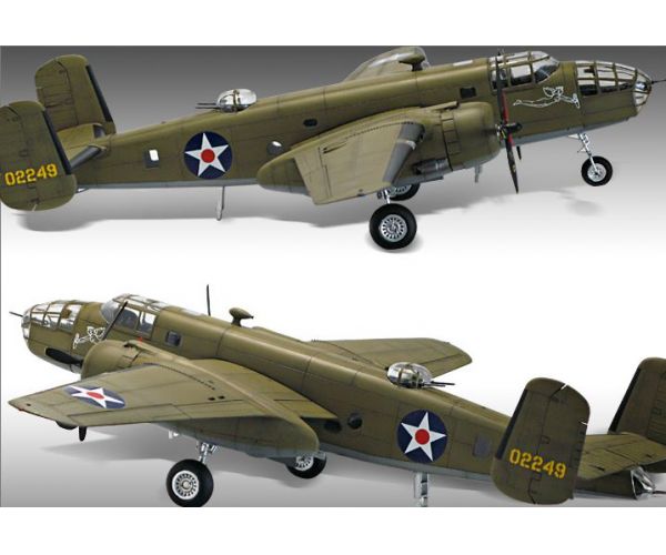 Academy 12302 1/48 USAAF B-25B DOOLITTLE RAID - Propelleres Repülő ...