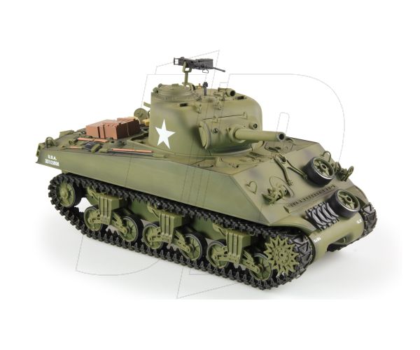 1/6 giant scale rc radio control m4a3 sherman battle tank 26cc gas ...