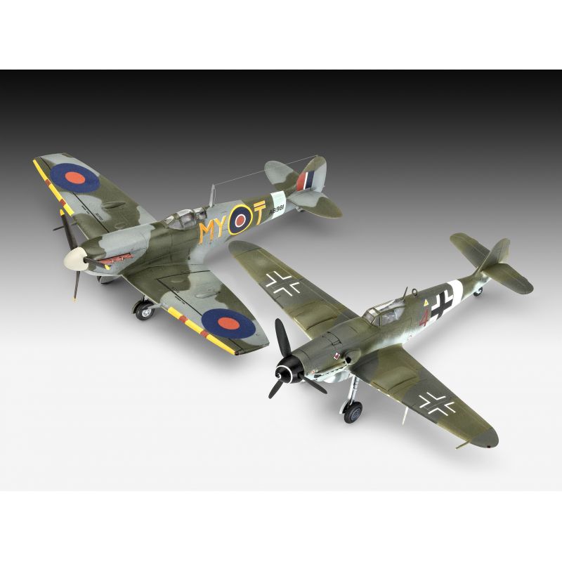 Revell 63710 Model Set Combat Set Bf109G-10 & Spitfire Mk.V