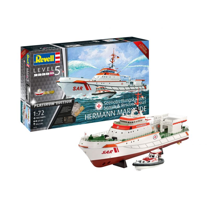 Revell 05198 Search & Rescue Vessel HERMANN MARWEDE
