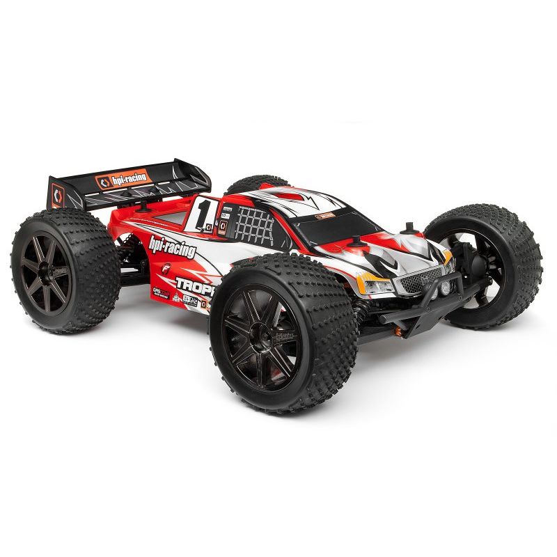 HPI 101717 Clear Trophy Truggy Flux Body W/Window Mask &Decal