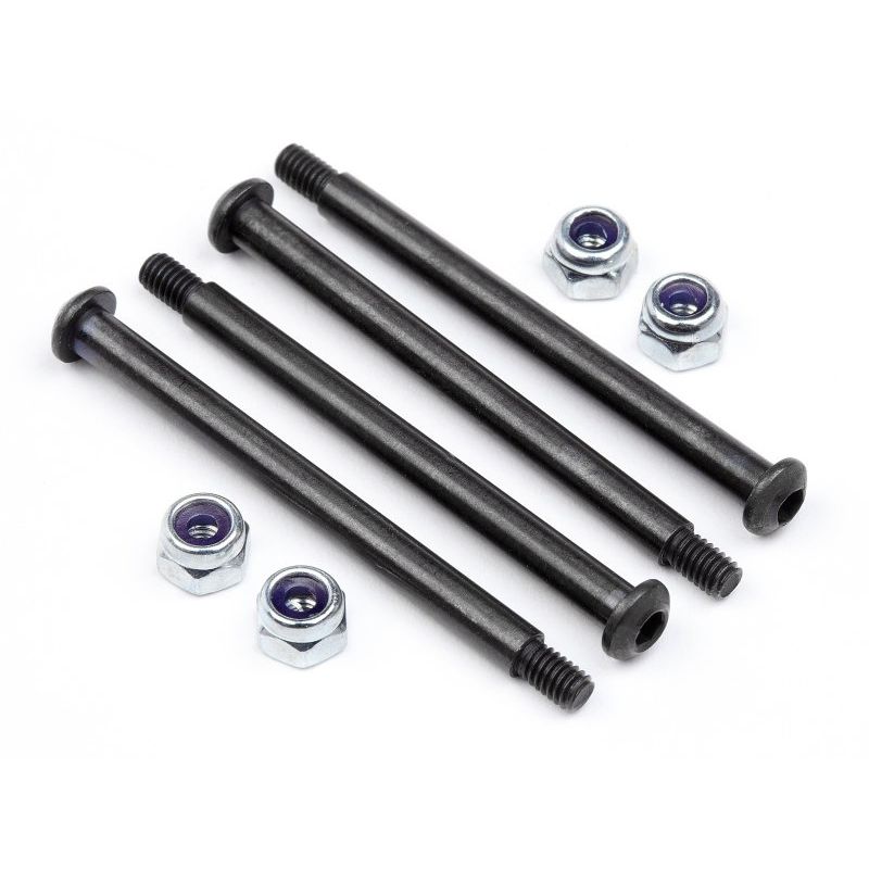 HPI 106712 E-Clip Eliminator Suspension Shaft Set