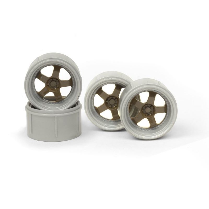HPI 120171 WORK MEISTER S1 WHEEL OLIVE (MICRO RS4/4PCS)