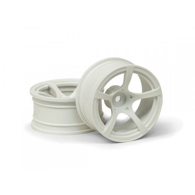 HPI 120205 D5 WHEEL WHITE (9MM/2PCS)