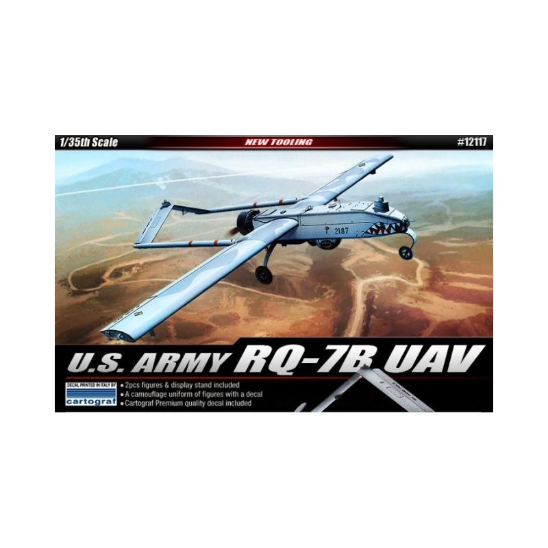 Academy 12117 1/35 U.S. ARMY RQ-7B UAV