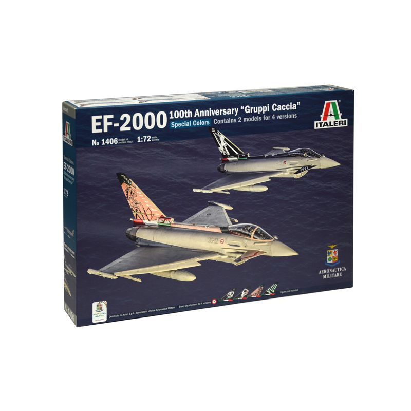 Italeri 1406 EF-2000 100th Anniversary Gruppi Caccia - Special Colors