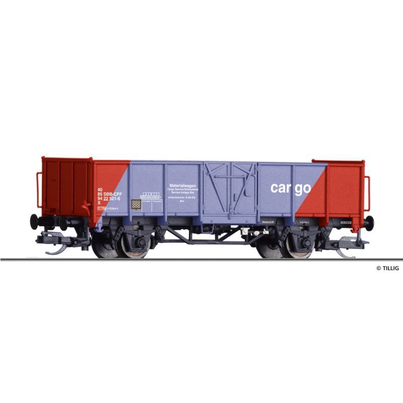 Tillig 14095 Offener Güterwagen der SBB Cargo