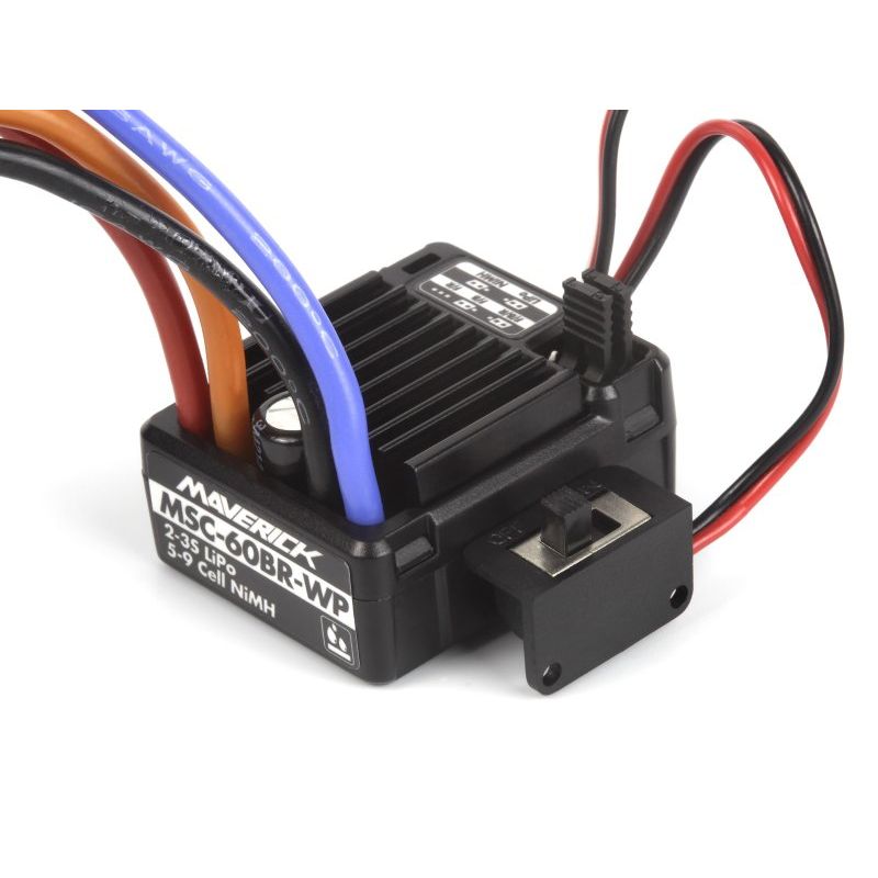 Maverick MV150624 MSC-60BR-WP Waterproof ESC with XT60 60A