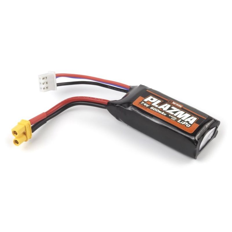 HPI 160838 Plazma 7.4V 600mAh 10C LiPo Battery Pack