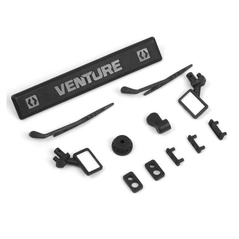 HPI 160847 Body Accessory Set Type 1 (Black)