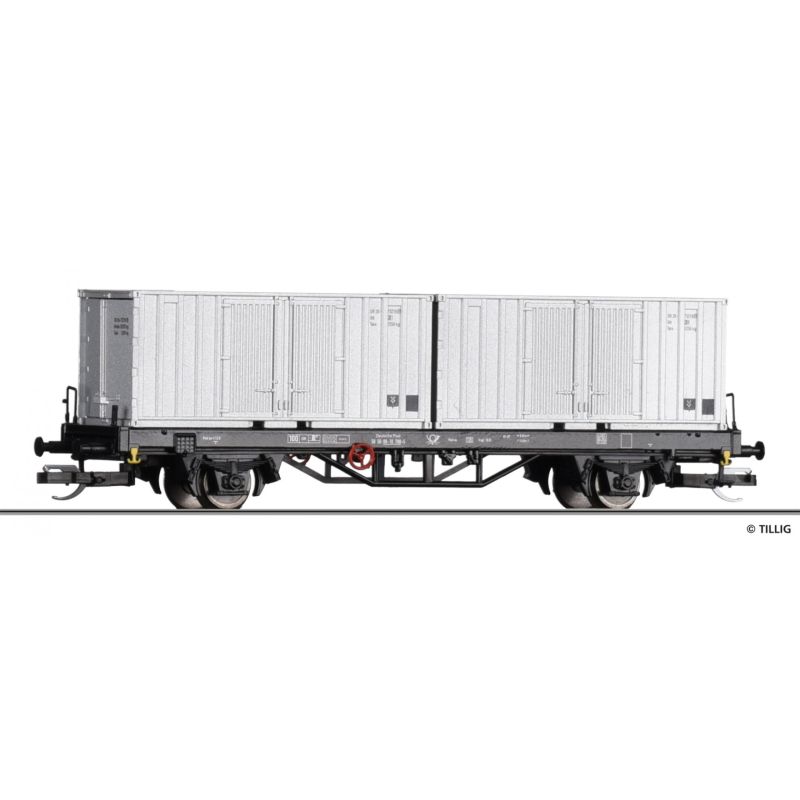 Tillig 17484 Containertragwagen Post der Deutschen Post