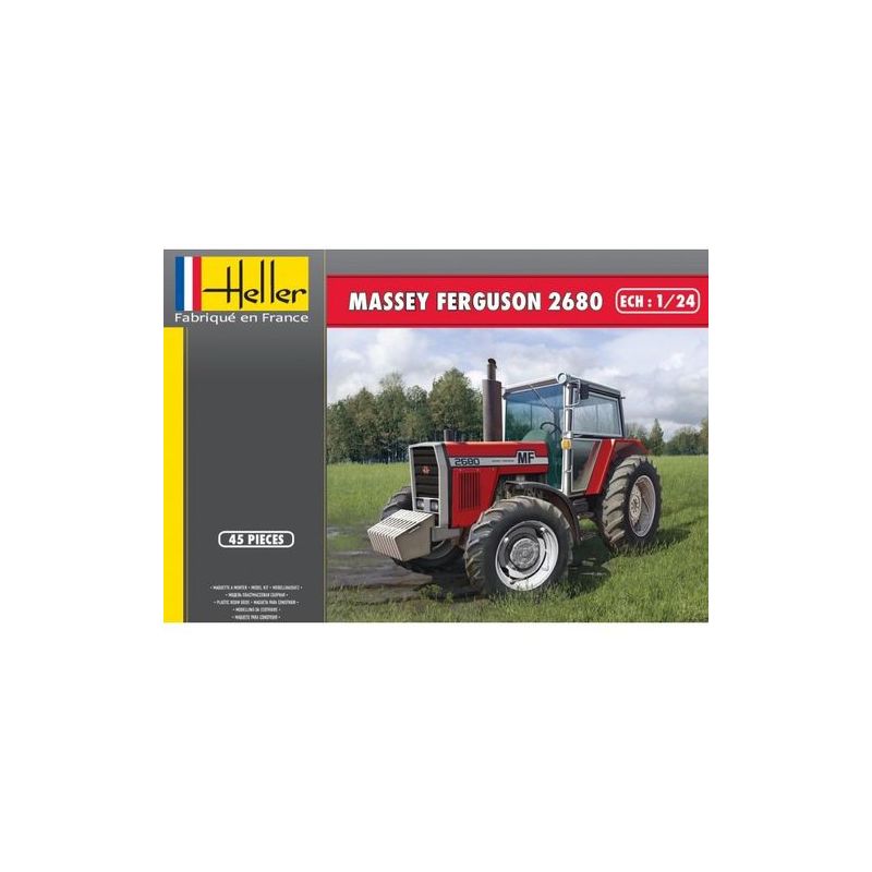 Heller 81402 Massey Ferguson 2680 Traktor makett