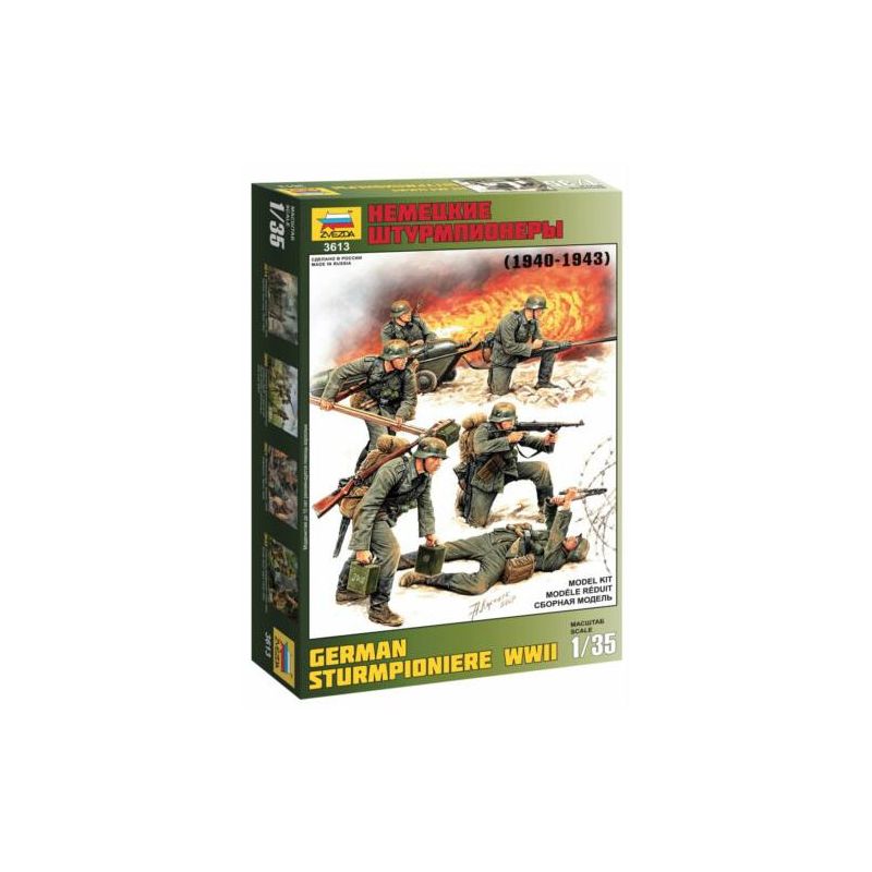 Zvezda 3613 Ger. Sturmpioniere WWII 1/35 (3613)