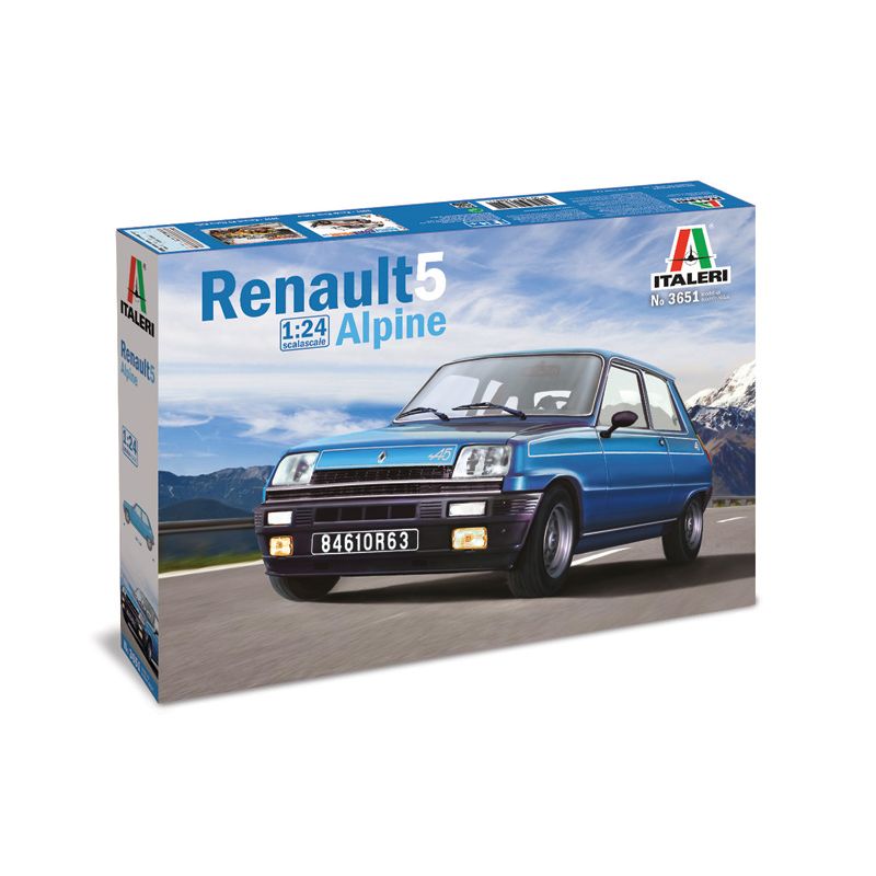 3651S ITALERI Renault 5 Alpine 1/24