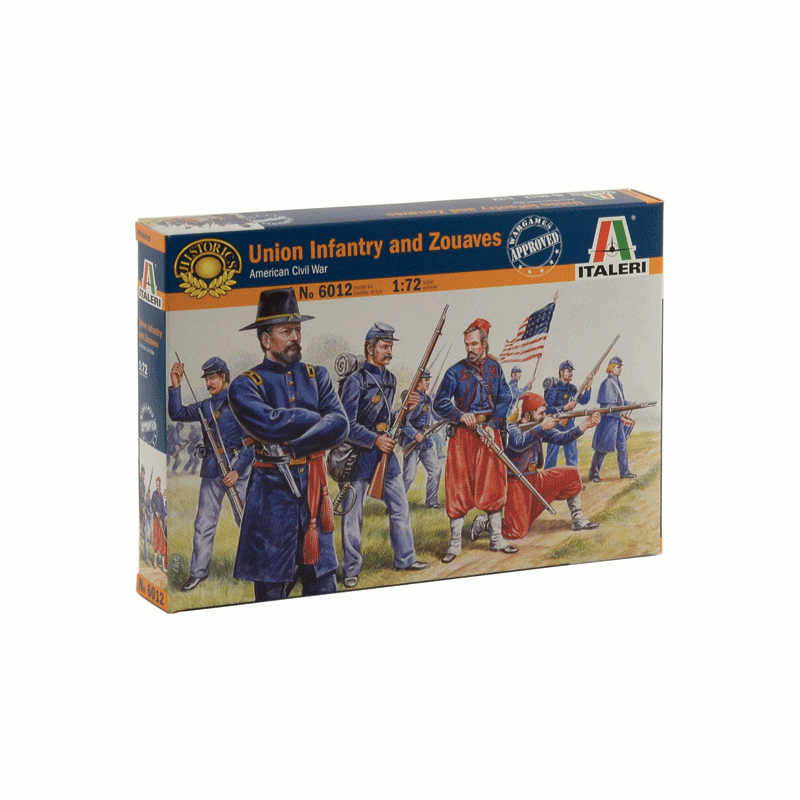 ITALERI 6012 Union Infantry and Zouaves