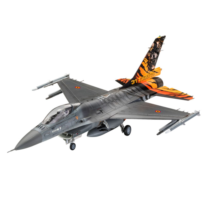 Revell 63860 Model Set F-16 Mlu 31 Sqn. Kleine Brogel epoche 6