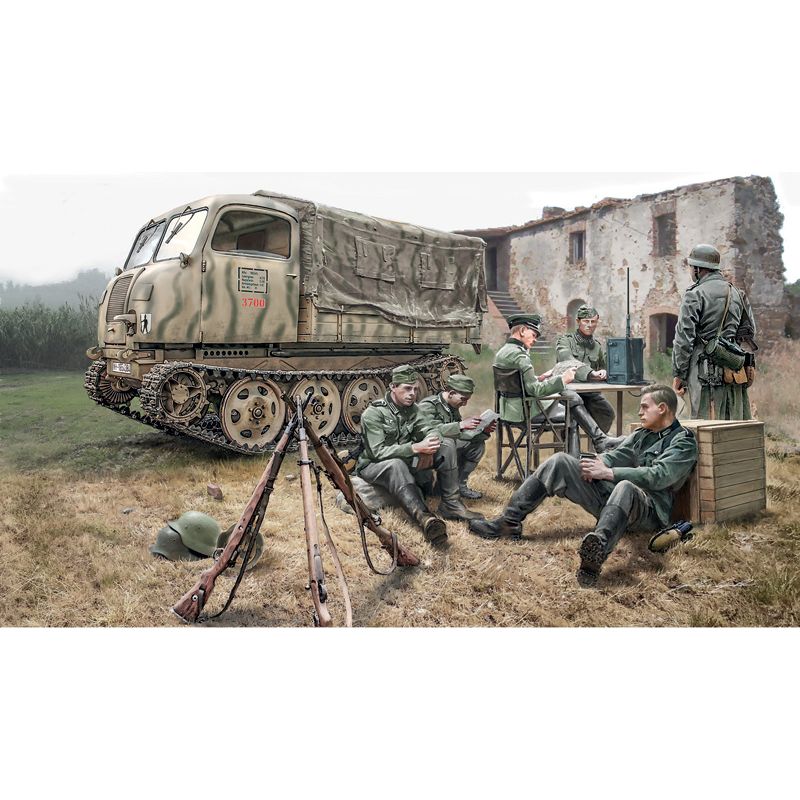 Italeri 6549 STEYR RSO/01 WITH GERM. SOLDIERS