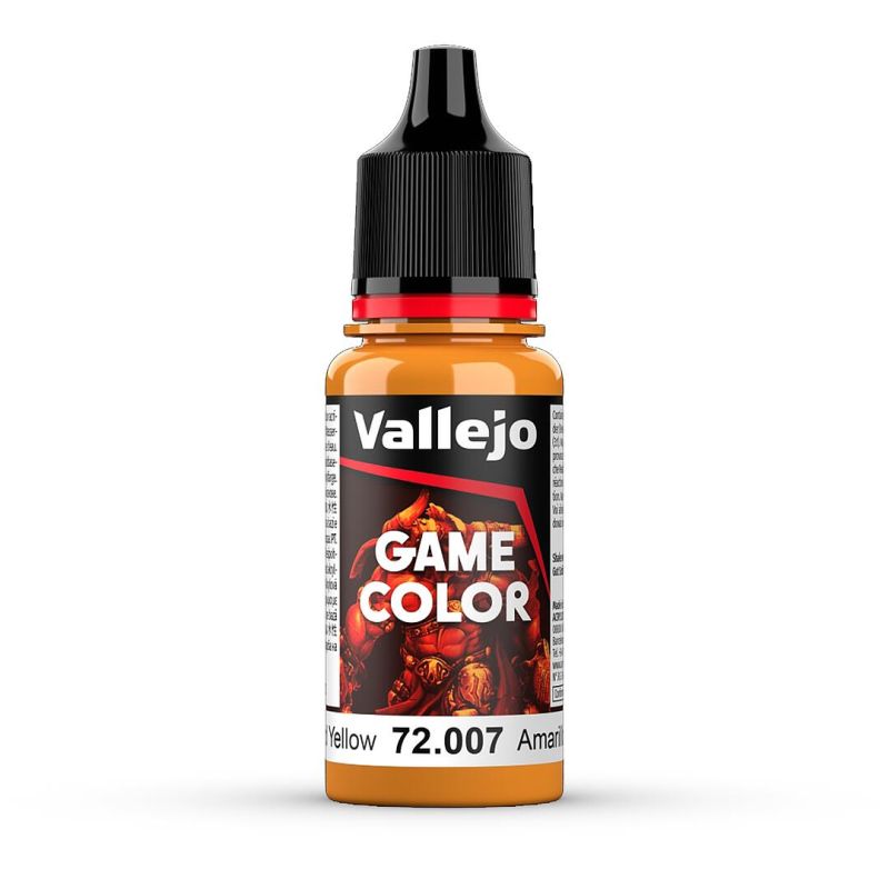 Vallejo 72007 Goldgelb, 17 ml