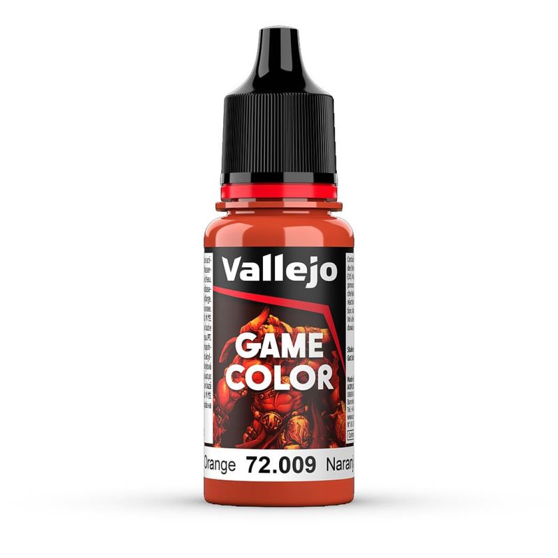 Vallejo 72009 Heiße Orange, 17 ml