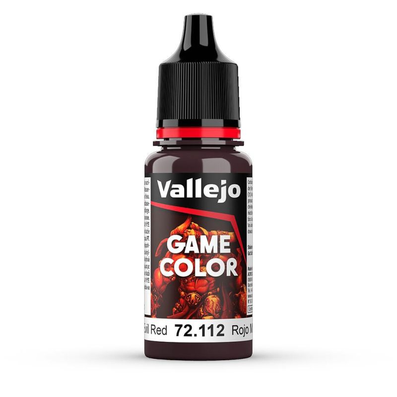 Vallejo 72112 Böses Rot, 18 ml