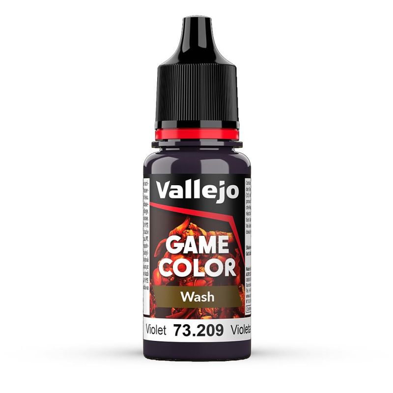 Vallejo 73209 Wash-Color, Violett, 18 ml