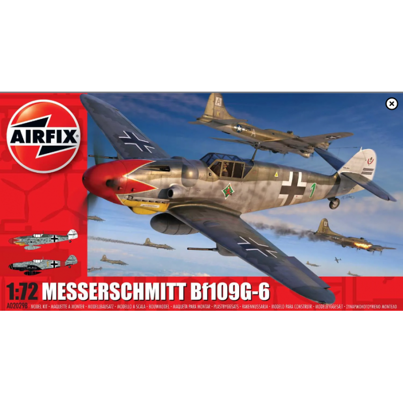 Airfix 02029B Messerschmitt Bf109G-6 (A02029B)