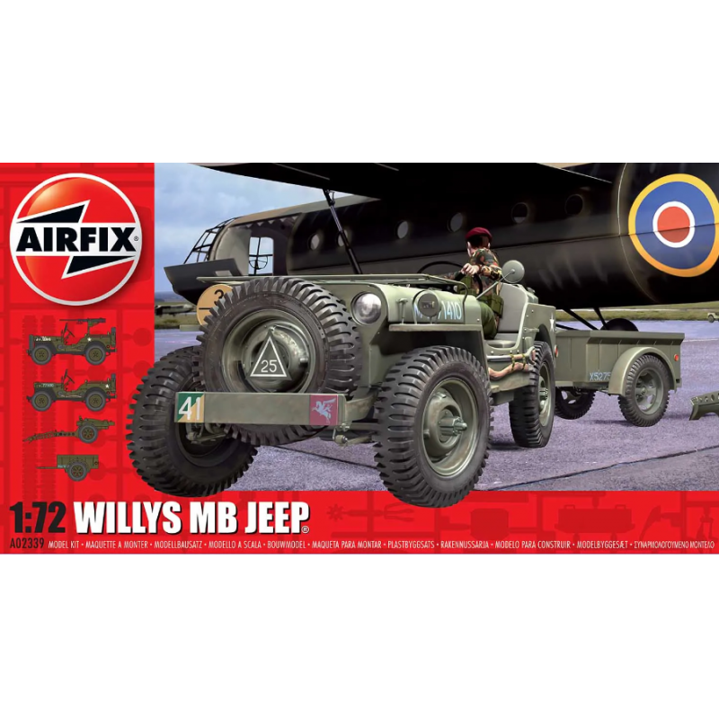 Airfix 02339 Willys MB Jeep (A02339)