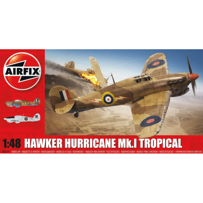 Airfix 05129 Hawker Hurricane Mk.I  Tropical  (A05129)