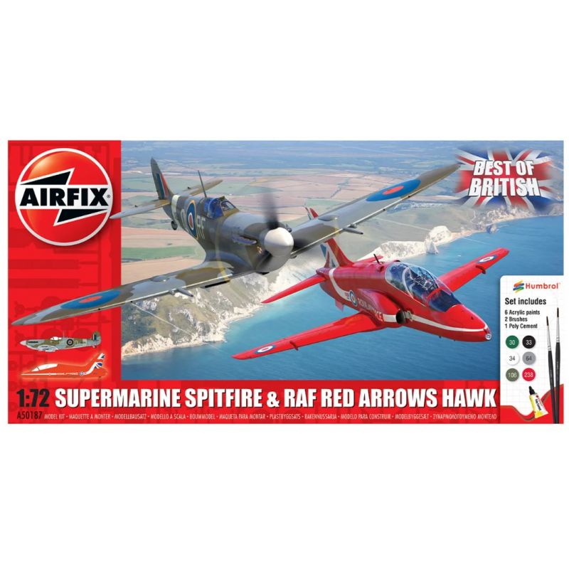 Airfix 50187 Best of British Spitfire and Hawk makett szett