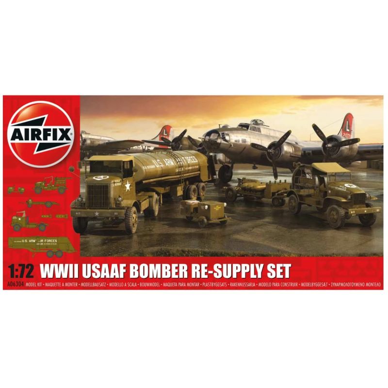 Airfix 06304 WWII USAAF 8th Bomber Resupply Set (A06304)