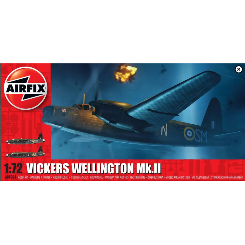 Airfix 08021 Vickers Wellington Mk.II (A08021)