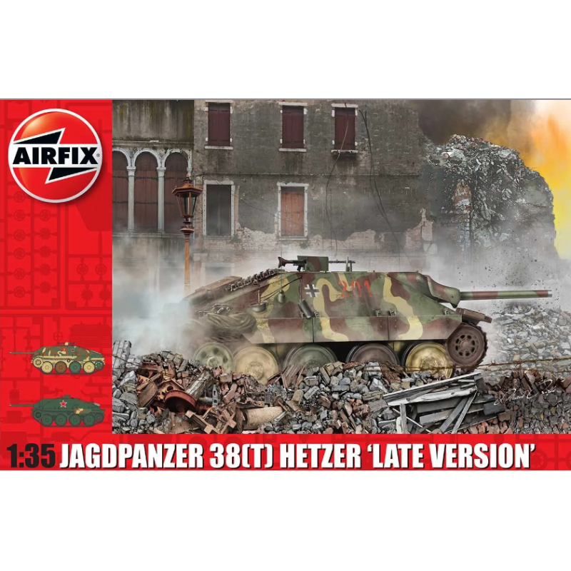 Airfix 1353 JagdPanzer 38 tonne Hetzer, Late Version (A1353)