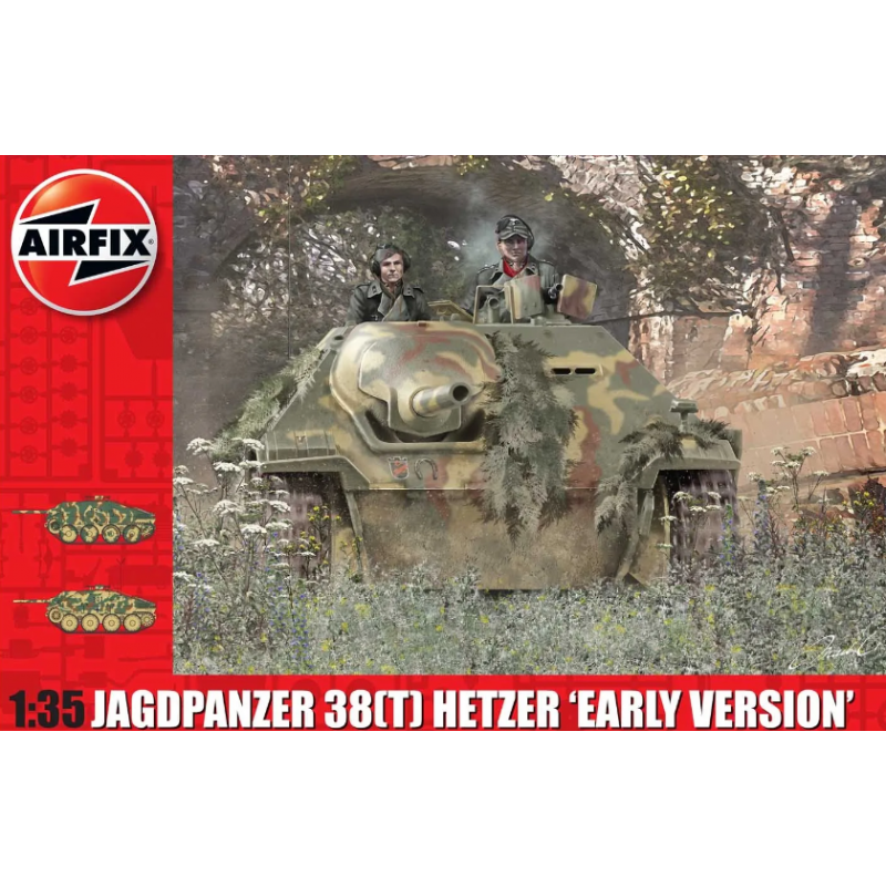 Airfix 1355 JagdPanzer 38 tonne Hetzer Early Version (A1355)